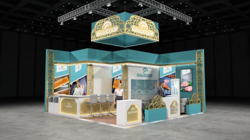 2025 Gallicoop Saudi Food Show Riyadh Visual Design