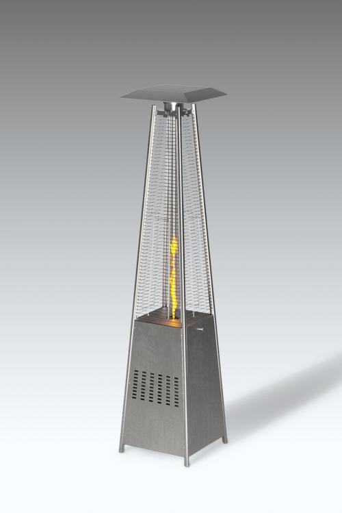 Mushroom gas patio heater